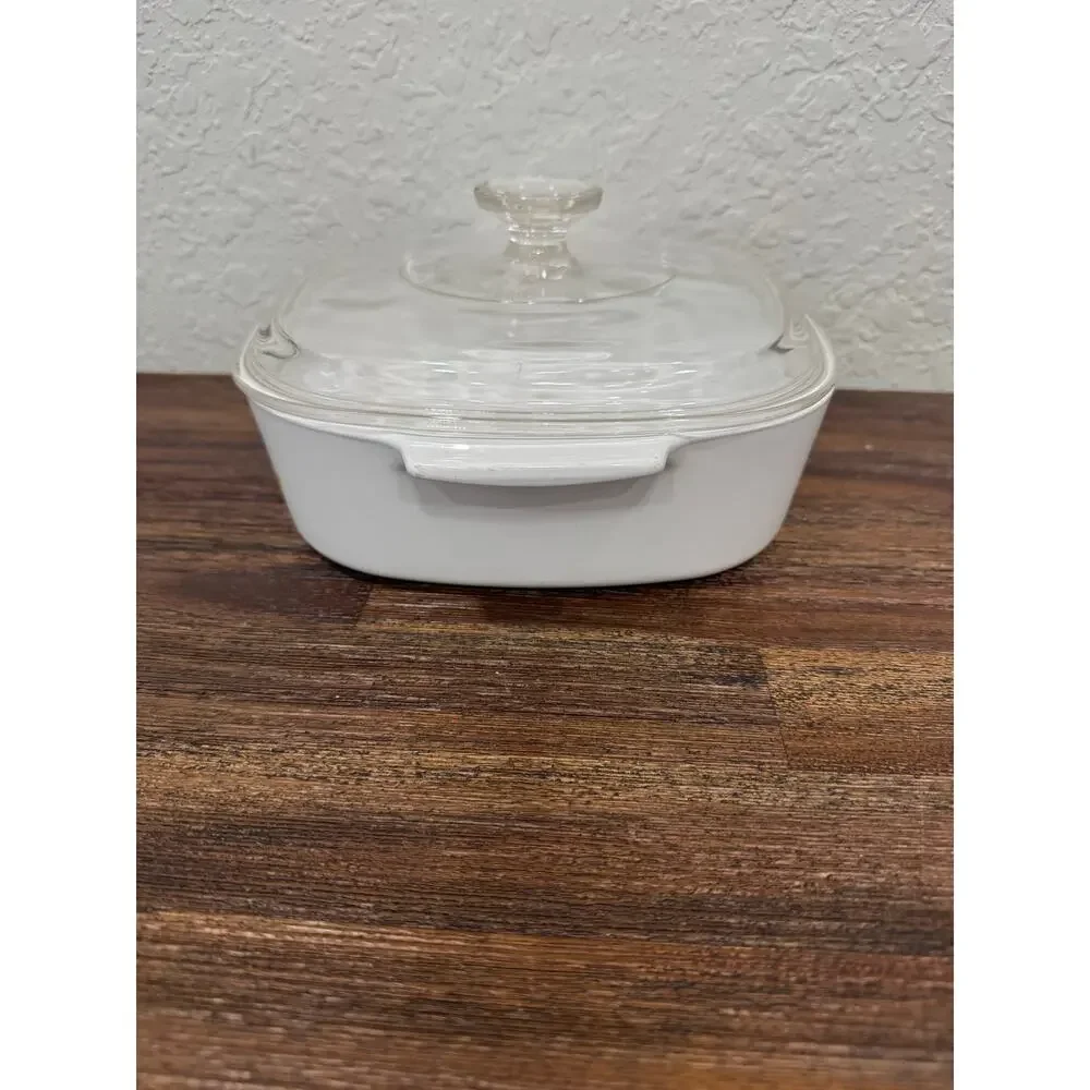 Corning Ware Wildflower Poppy A-2-B 2 Quart Casserole Baking Dish with Lid USA
